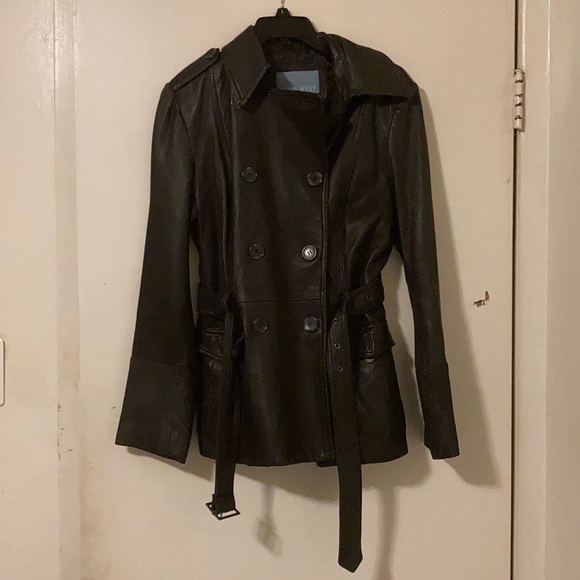 Leather jacket